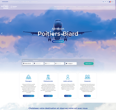 image du site "Poitiers aéroport"